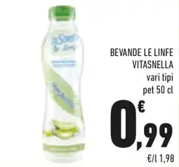 Conad Bevande le linfe VITASNELLA offerta