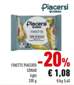 Conad Finette PIACERSI CONAD offerta