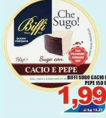 Sacoph Sughi per pasta offerta