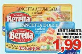 Sacoph Pancetta offerta
