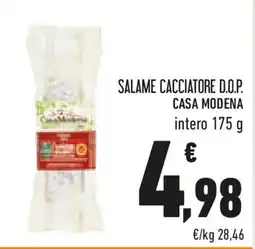Conad Salame cacciatore d.o.p. CASA MODENA offerta