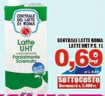 Sacoph Latte parzialmente scremato offerta
