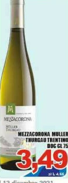 Sacoph Muller thurgau offerta