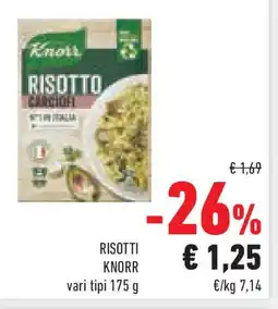 Conad Superstore Risotti knorr vari tipi offerta