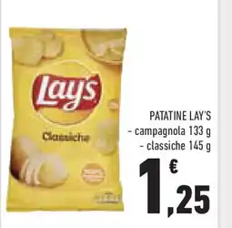 Conad Superstore Patatine lay's - campagnola - classiche offerta