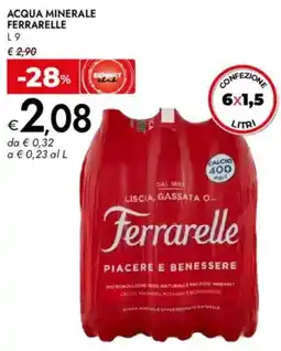 Bennet Acqua minerale FERRARELLE offerta