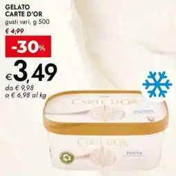 Bennet Gelato CARTE D'OR offerta
