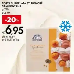 Bennet Torta surgelata st. honoré SAMMONTANA offerta
