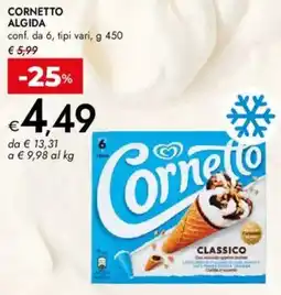 Bennet Cornetto ALGIDA offerta