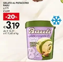 Bennet Gelato al pistacchio BAULI offerta