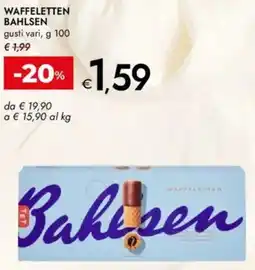 Bennet Waffeletten BAHLSEN offerta