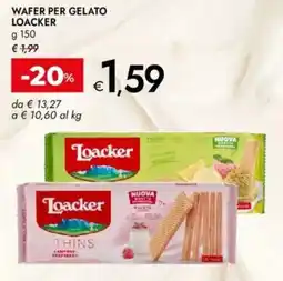 Bennet Wafer per gelato LOACKER offerta
