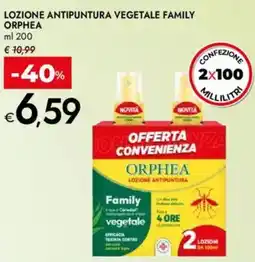 Lozione antipuntura vegetale family ORPHEA
