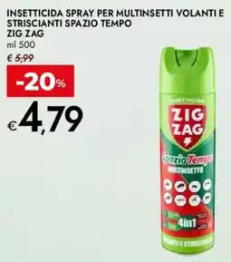 Bennet Insetticida spray per multinsetti volanti e striscianti spazio tempo ZIG ZAG offerta