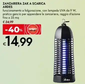 Bennet Zanzariera zak a scarica ARDES offerta