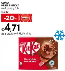 Bennet Cono nestlé kitkat offerta