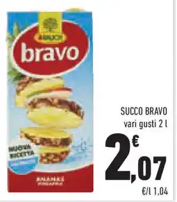 Conad Superstore Succo bravo vari gusti offerta