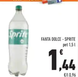 Conad Superstore Fanta dolce -sprite pet offerta