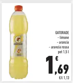 Conad Superstore Gatorade - limone - arancia - arancia rossa offerta