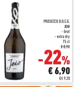 Conad Superstore Prosecco d.o.c.g. jeio - brut offerta