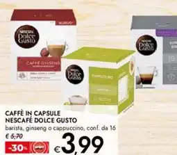 Bennet Caffè in capsule NESCAFÉ DOLCE GUSTO offerta