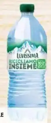 Acqua naturale LEVISSIMA