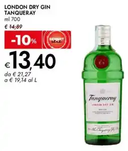 Bennet London dry gin TANQUERAY offerta