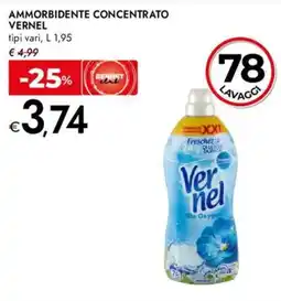 Bennet Ammorbidente concentrato VERNEL offerta