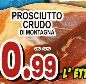 Sacoph Prosciutto crudo offerta