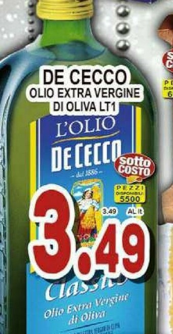 Sacoph Olio extravergine di oliva offerta