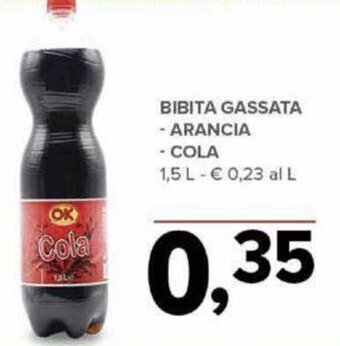 Todis Bibita Gassata Arancia, Cola 1,5 L offerta