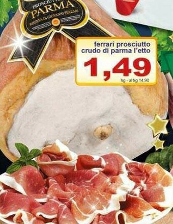 Pewex Prosciutto di parma offerta