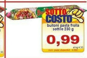Pewex Pasta sfoglia offerta