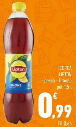 Conad Superstore Ice tea lipton - pesca - limone pet offerta