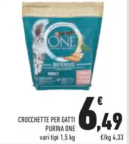 Conad Superstore Crocchette per gatti purina one vari tipi offerta