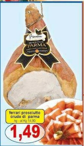 Pewex Prosciutto di parma offerta
