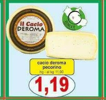 Pewex Pecorino offerta