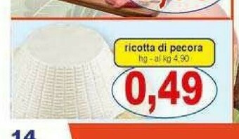 Pewex Ricotta offerta