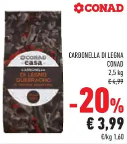 Conad Superstore Carbonella di legna conad offerta