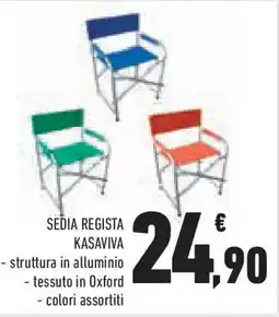 Conad Superstore Sedia regista kasaviva offerta