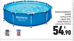 Conad Superstore Piscina autoportante bestway - struttura in PVC offerta