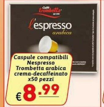 Ipercarni Cialde caffè offerta