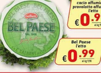 Ipercarni Formaggio offerta