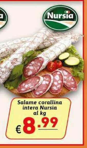 Ipercarni Salame offerta
