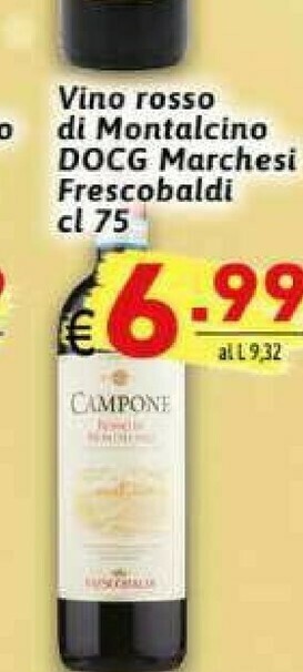 Ipercarni Vino rosso offerta