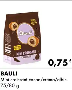Iper Tosano Bauli mini croissant cacao/crema/albic. offerta