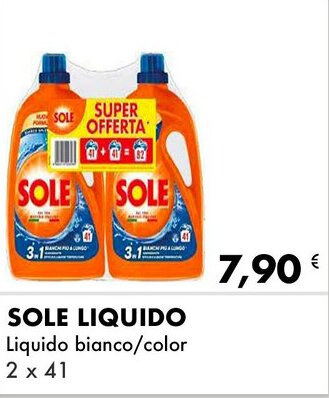 Iper Tosano Sole liquido liquido bianco/color offerta