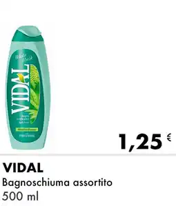 Iper Tosano Vidal bagnoschiuma assortito offerta