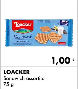 Iper Tosano Loacker sandwich assortito offerta