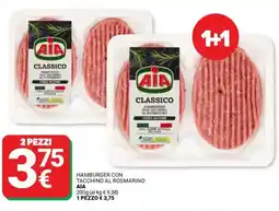 Supermercati Gulliver Hamburger con tacchino al rosmarino AIA offerta
